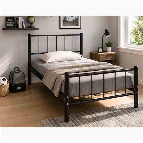تخت یک نفره فلزی اشکان T36230